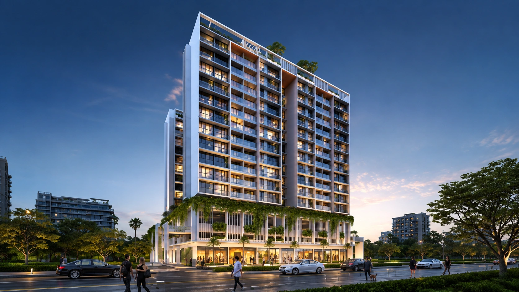 Millennium Flora Khanda Colony – amenities